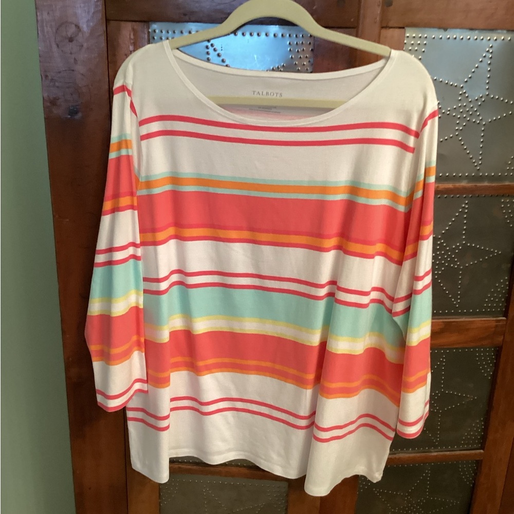 Talbots 3/4 sleeve t-shirt